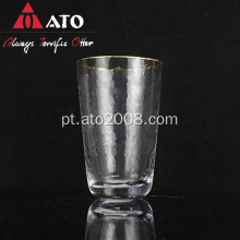 Crystal Rel Wine Glass Copo de copo de goblet com copos